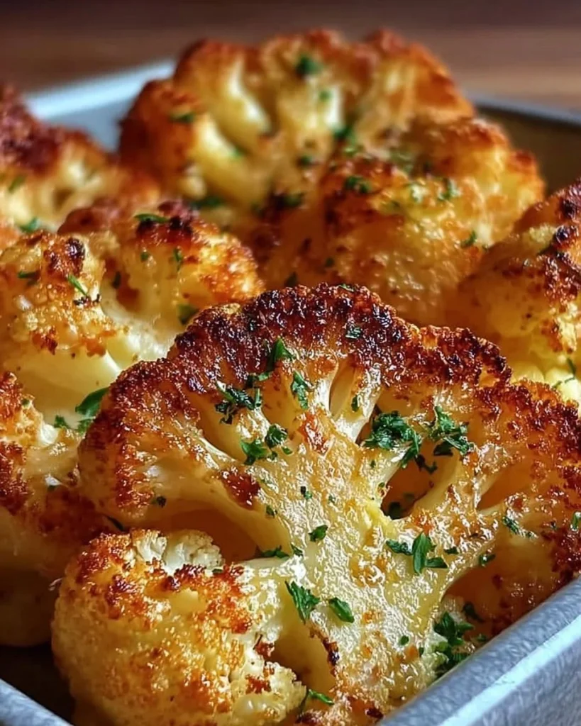 Leckeres Rezept für Backofen Blumenkohl, zubereitet im Ofen