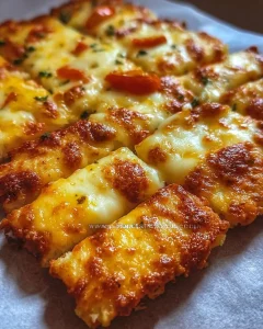 Einfacher käseiger Snack für den perfekten Snack-Moment