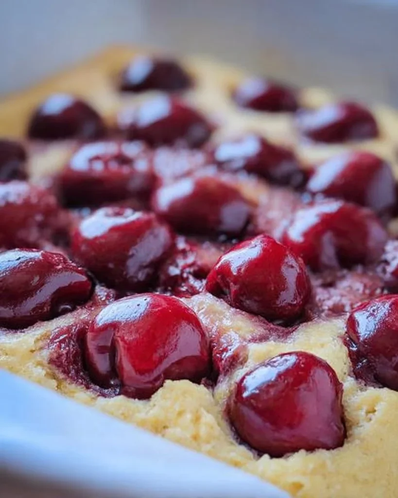 Kirschenkuchen nach Großmutters Art mit frischen Kirschen und leckerem Teig