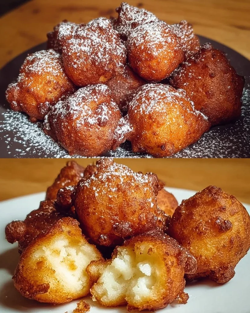 Leckere Quark-Mütze ohne Hefeteig auf einem Teller