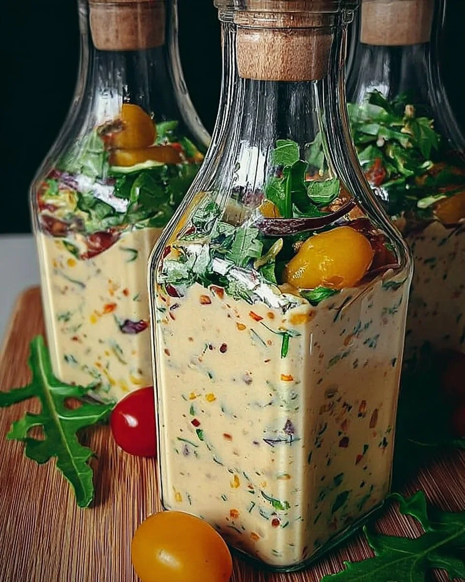 Hausgemachte Salatsoße wie im Restaurant für jeden Salat.