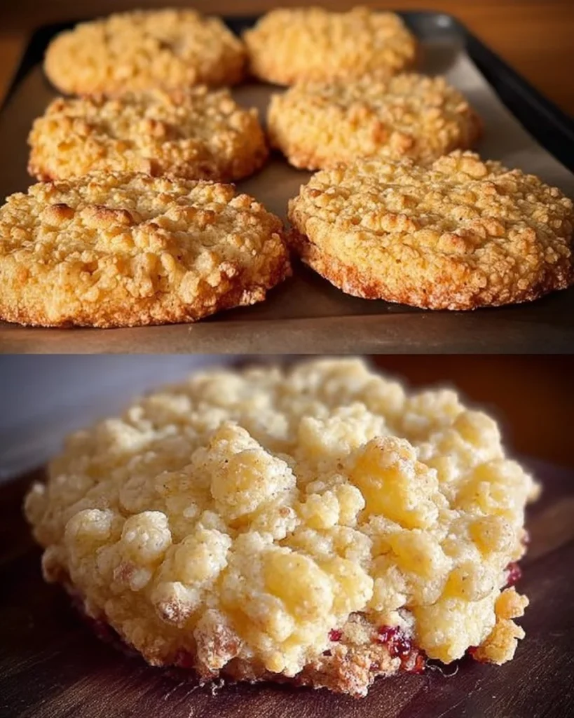 Leckere Streuseltaler frisch gebacken nach Bäckerart