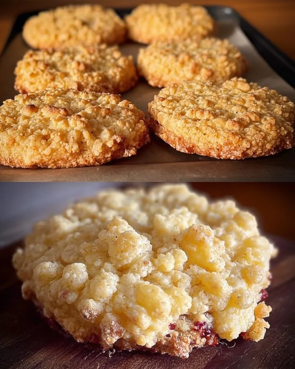Leckere Streuseltaler frisch gebacken nach Bäckerart