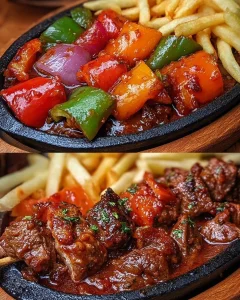 Traditioneller Schaschliktopf mit köstlichen Zutaten wie bei Oma