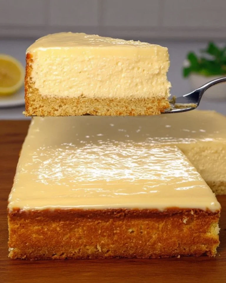 Zitronen Joghurt Torte ohne Schnickschnack auf einem Teller serviert