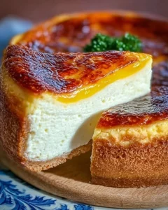 Traditionelle Eierschecke, ein köstliches deutsches Gebäck.