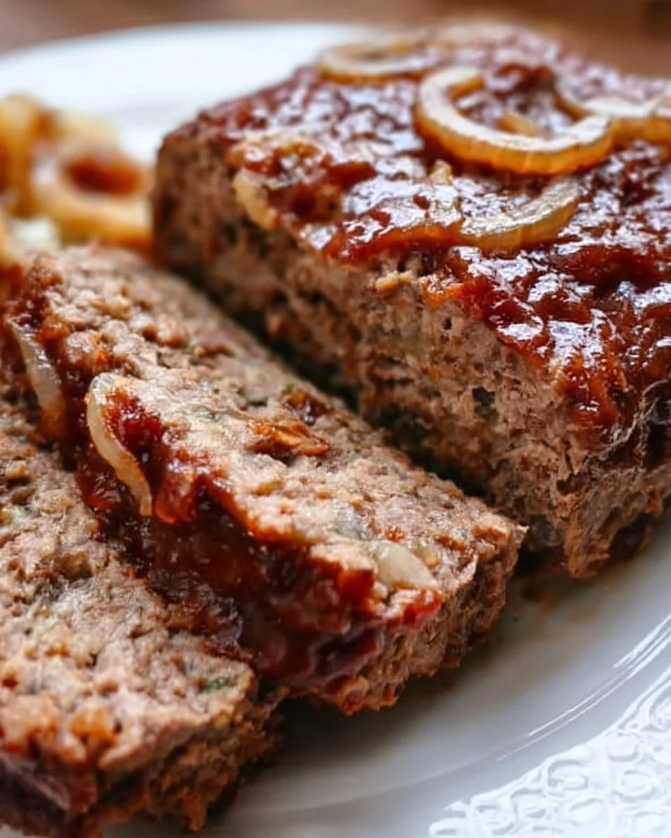 Traditioneller Hackbraten wie bei Oma, perfekt für ein herzhaftes Familienessen