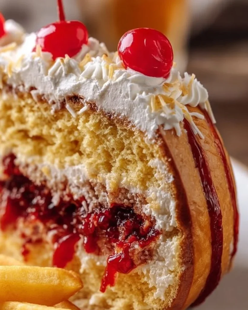 Frankfurter Kranz, traditionelle deutsche Torte mit Nüssen und Buttercreme