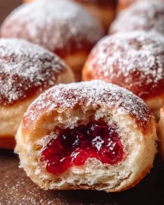 Klassische Berliner - Traditionelle, gefüllte Berliner für süße Momente