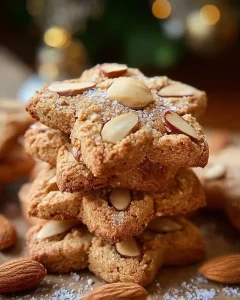 Leckere Mandelspekulatius - traditioneller Mandelgewürzkeks für die Weihnachtszeit