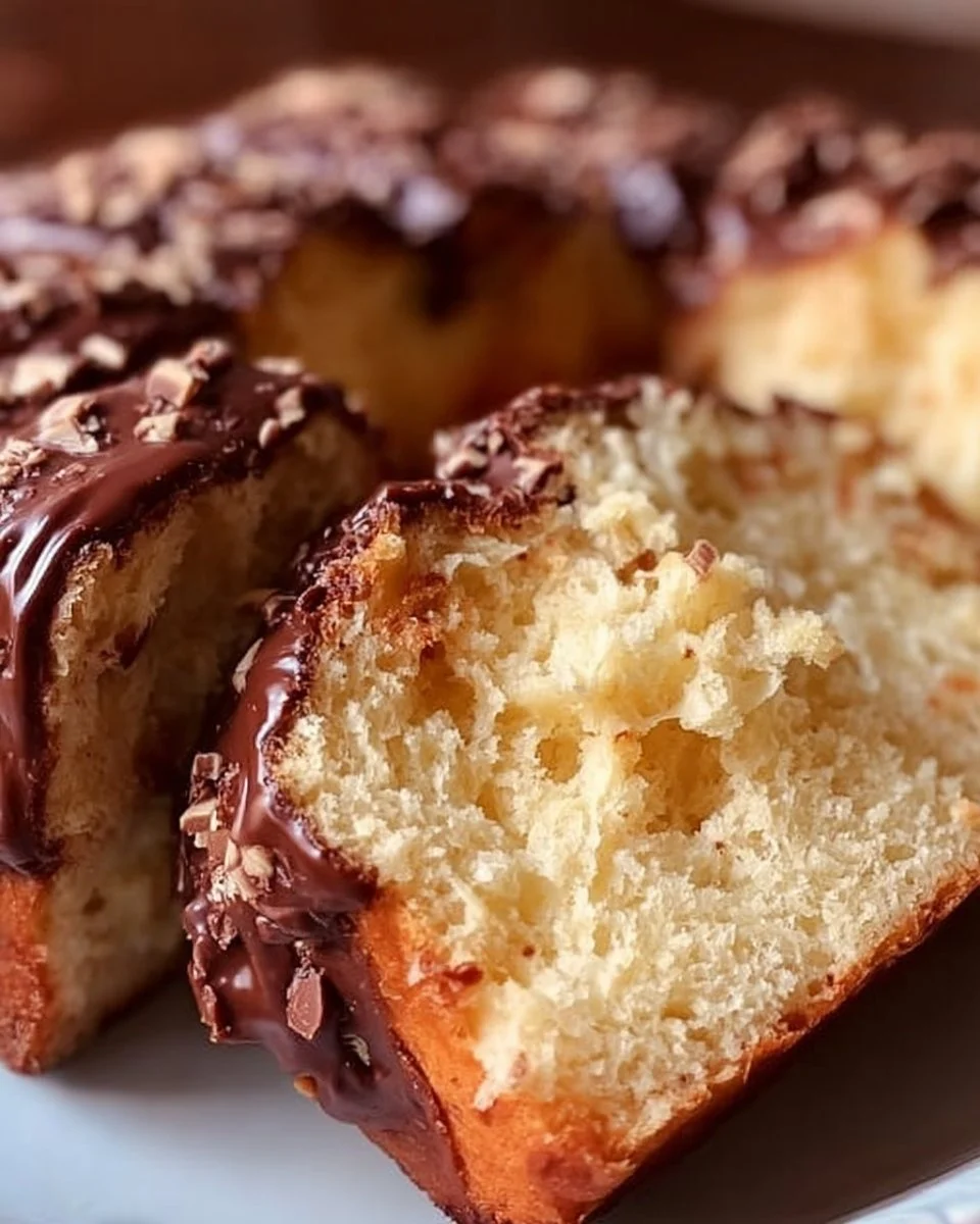 Köstliches Marzipanbrot auf einem dekorativen Teller