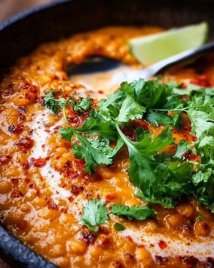 Mein erstes Linsen-Dal Rezept mit aromatischen Gewürzen und gesunden Zutaten.