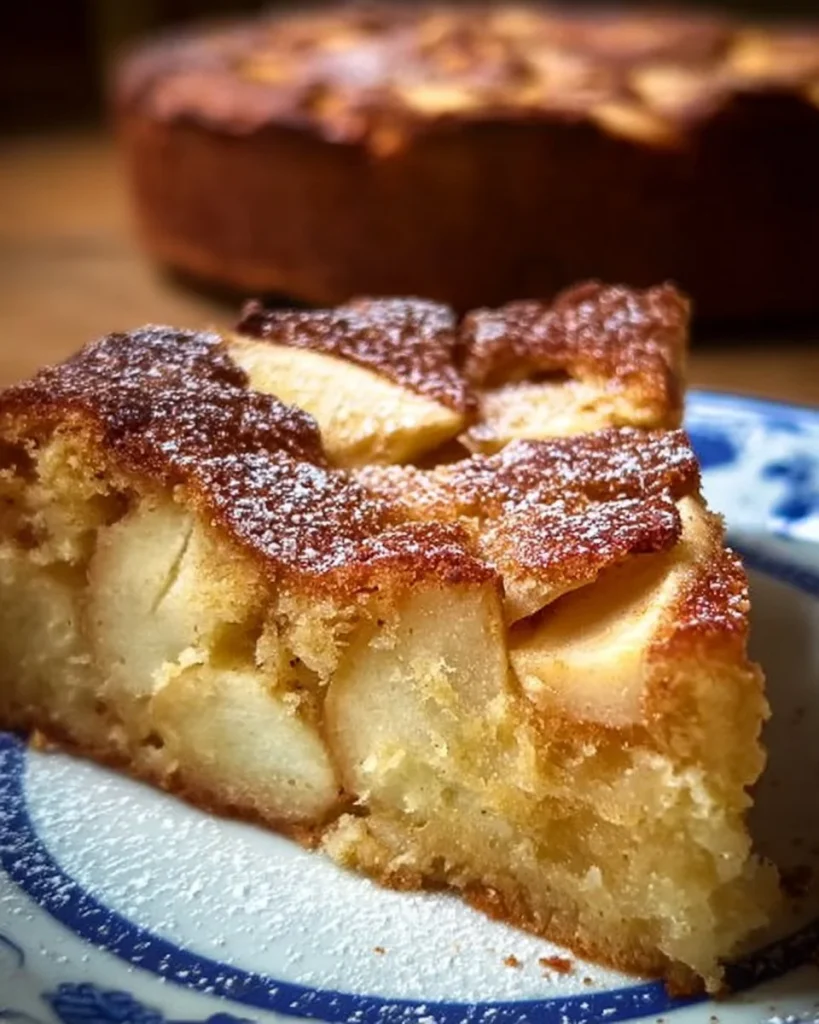 Rheinischer Apfelkuchen mit frischen Äpfeln und Gewürzen