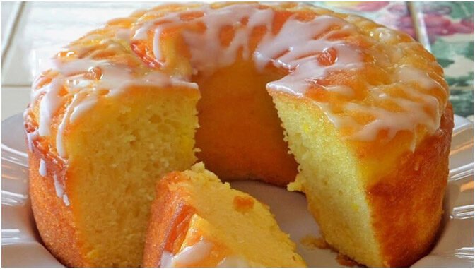 Joghurt Zitronen Gugelhupf