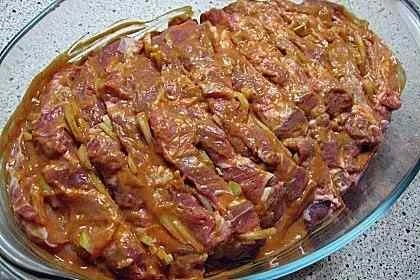 Räuberbraten - Ein traditionelles deutsches Gericht mit saftigem Fleisch und würziger Sauce.